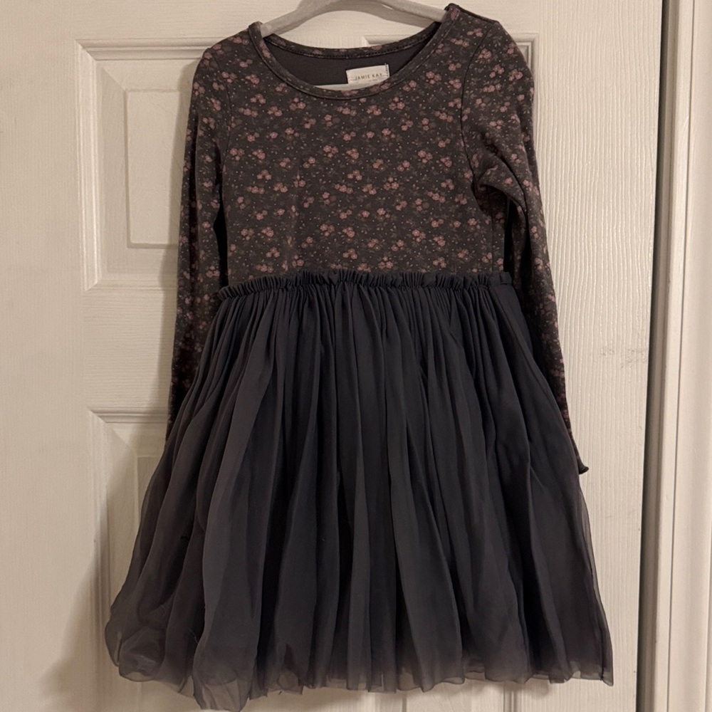 Jamie Kay Dark Floral Long Sleeve Dress